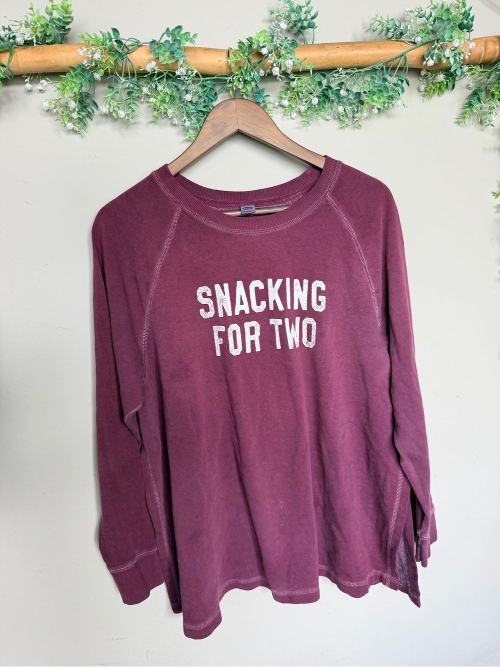 Maternity and Breastfeeding long sleeve Tshirt | size L